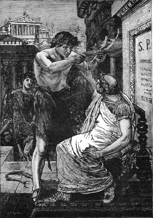brutus from julius caesar. Marc Antony offers a king#39;s